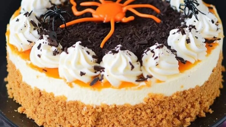 Cheesecake spettrale di Halloween 😍 vai al primo commento 😍😍