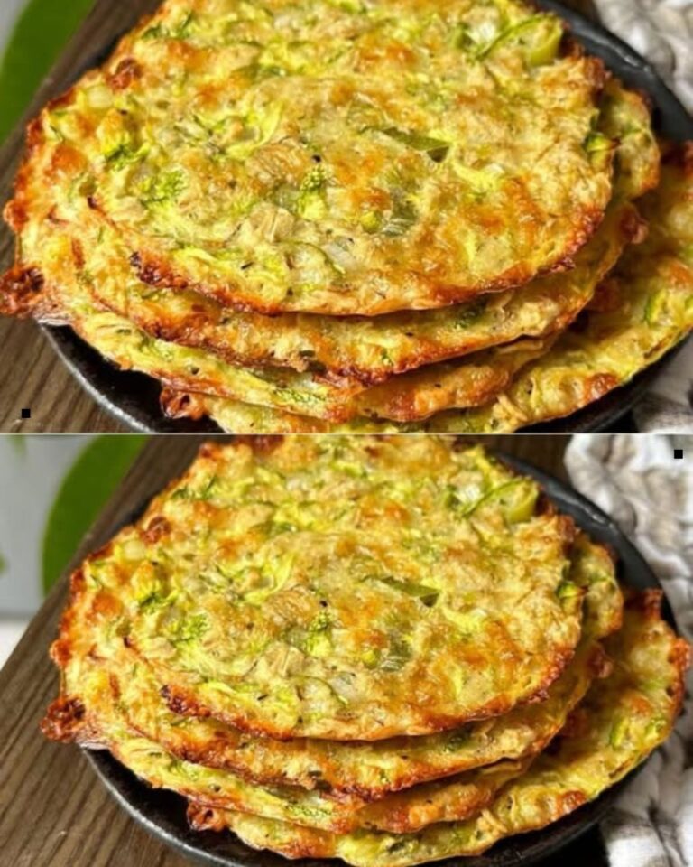 Frittelle di zucchine e formaggio al forno