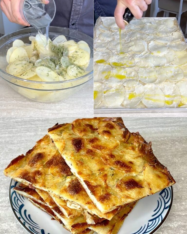 Schiacciata di patate: la ricetta dell’antipasto veloce e stuzzicante