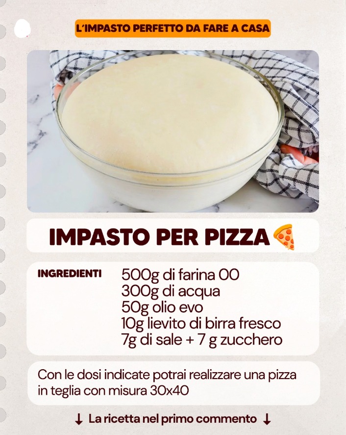 Impasto per pizza: la ricetta base e come utilizzarlo