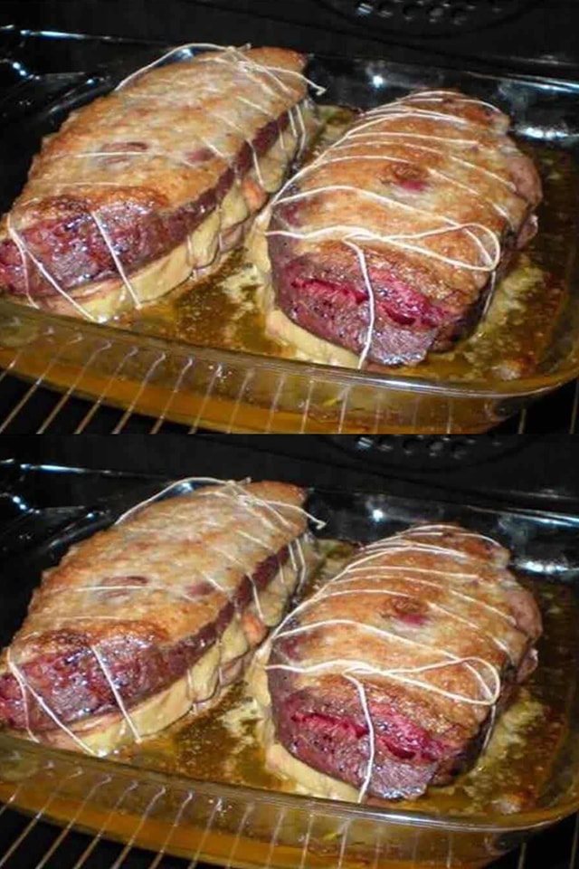 Petti d’anatra ripieni di foie gras e mele speziate