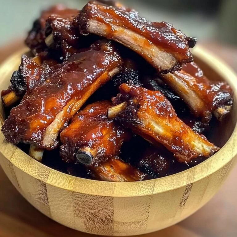 Costine appiccicose al miele e all’aglio
