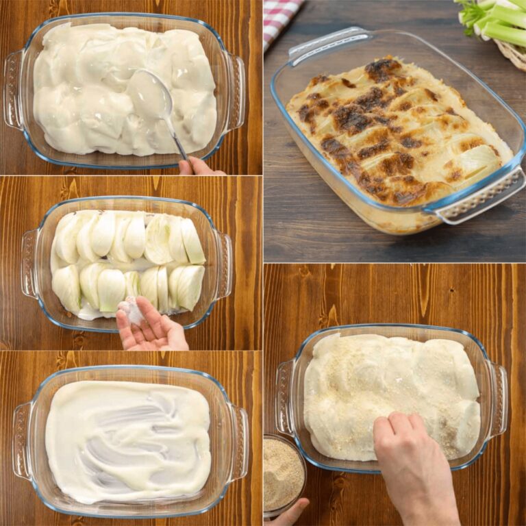 Finocchi gratinati al forno