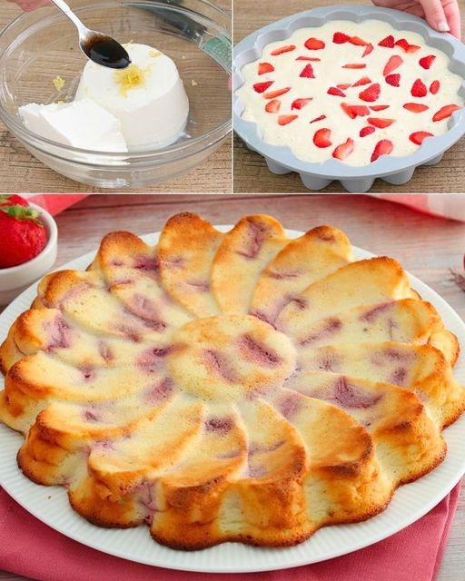 Torta ricotta e fragole: la ricetta di un dolce cremoso e delicato