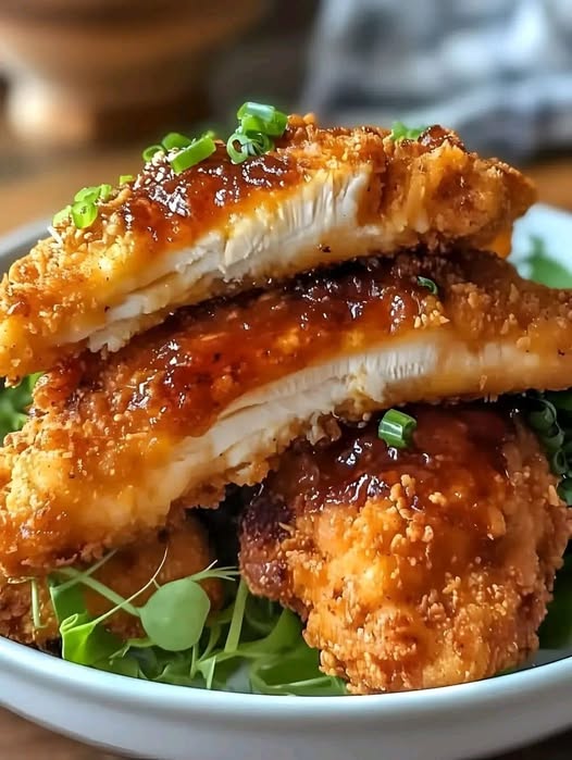 Pollo croccante con cracker Ritz