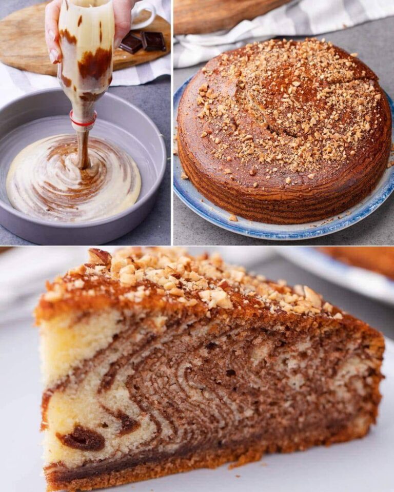 Torta Zebra: con una sola bottiglia puoi fare una torta deliziosa!