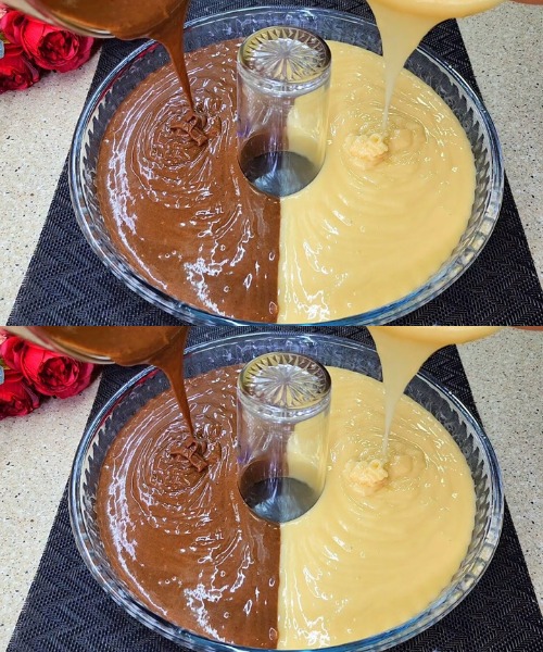 Ciambella Bicolore al Cacao