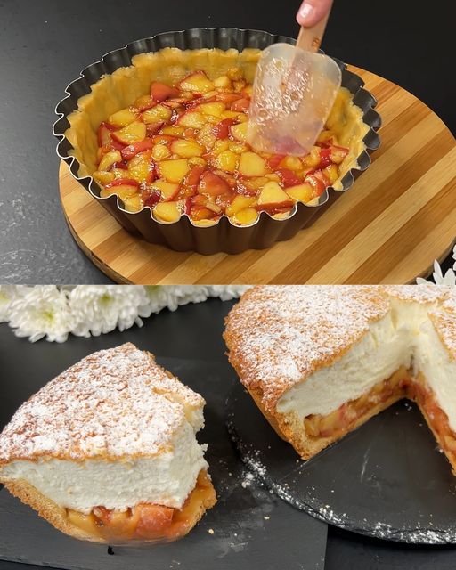 Torta di mele e yogurt greco