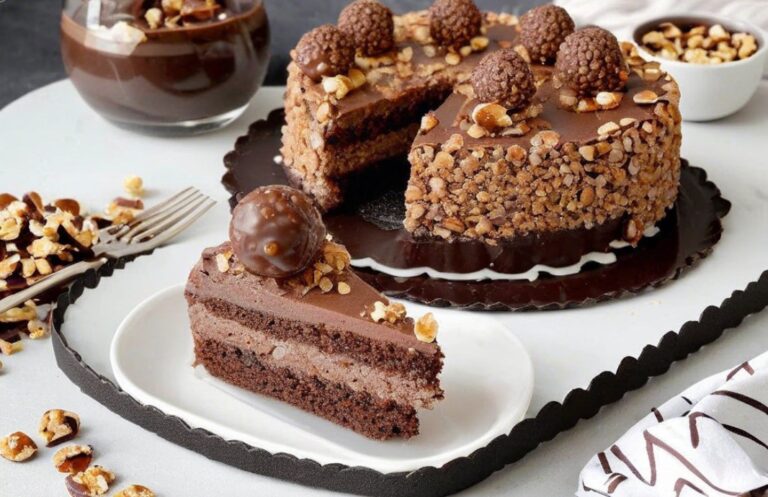 Torta Rocher per San Valentino
