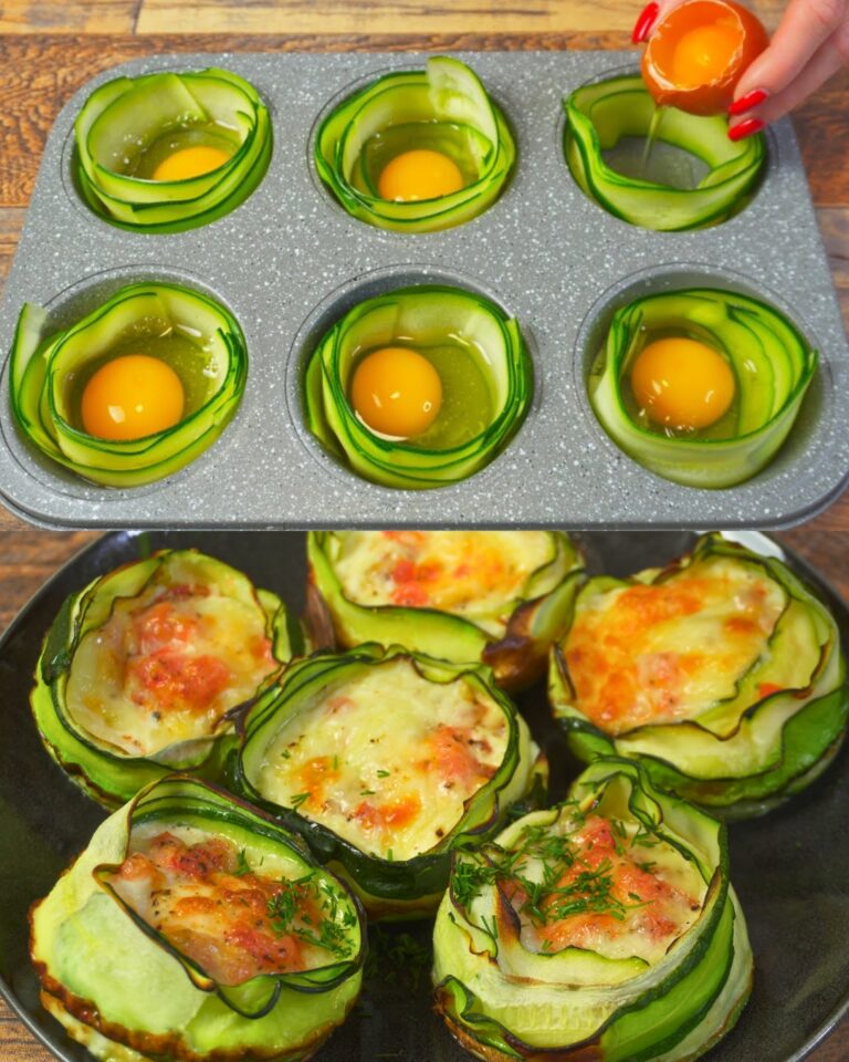 Muffin di zucchine al formaggio