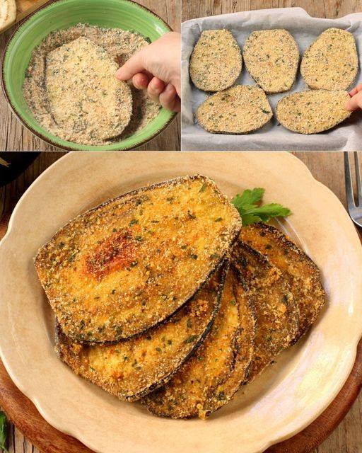 Ricetta melanzane impanate