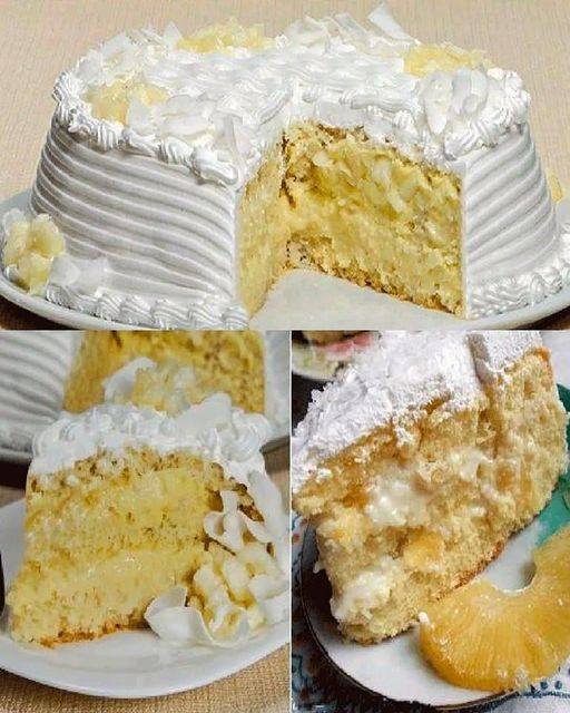 TORTA ALL’ANANAS TARTUFO