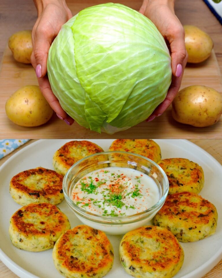 Frittelle vegetariane di cavolo e funghi