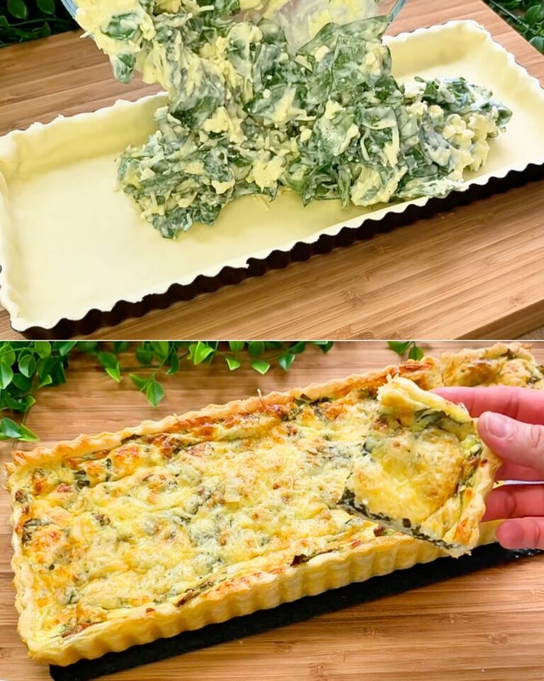 Crostata feta e spinaci: la ricetta per farla gustosa e veloce con la pasta sfoglia