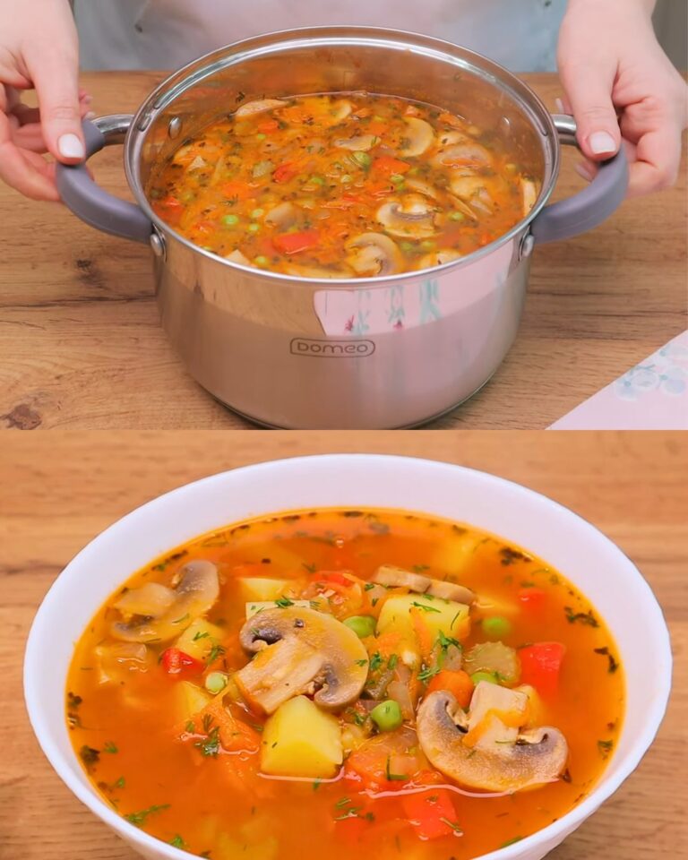 Zuppa di verdure abbondante