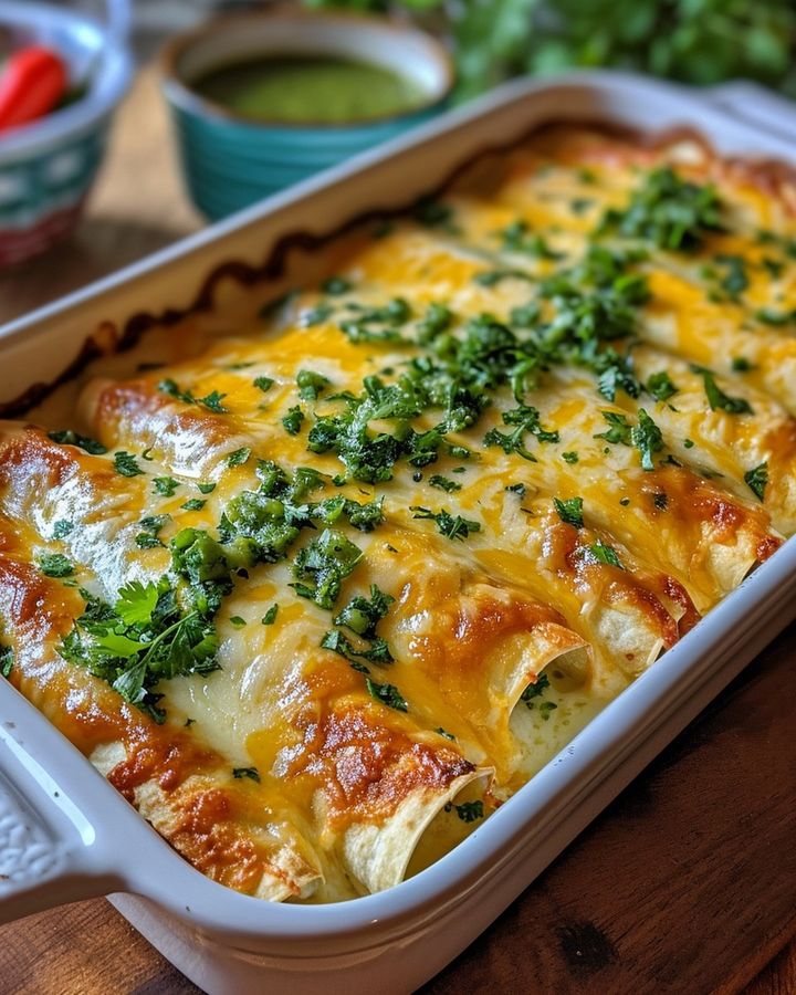 Ricetta: Enchiladas al formaggio cremoso