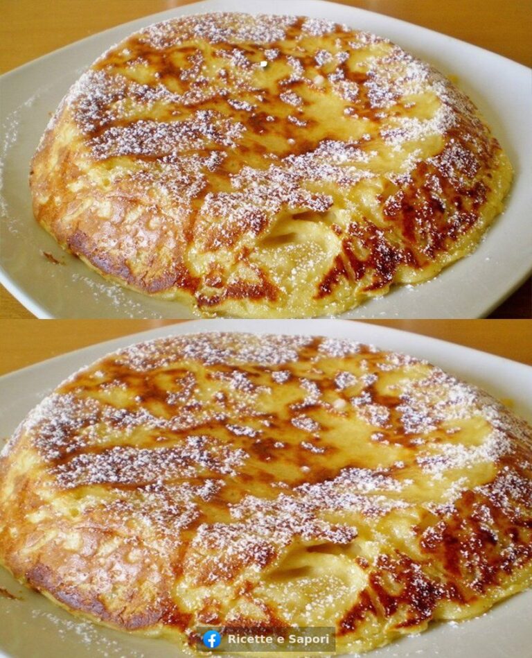 Ricetta facile della torta di mele in padella