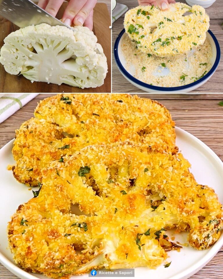 Le cotolette di cavolfiore