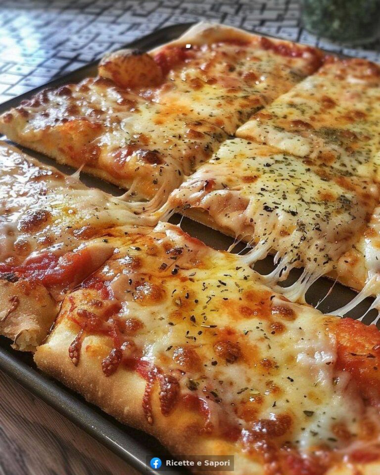 Preparazione e cottura semplici per una pizza squisita da gustare in famiglia!