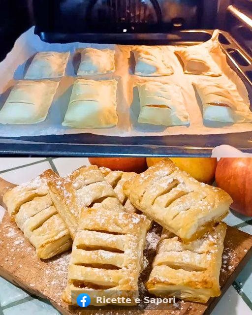 Fagottini di mele: il dolce facile da preparare con la pasta sfoglia