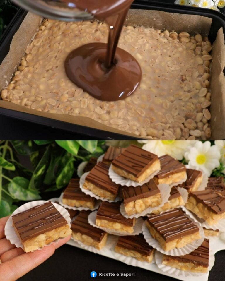 Grappoli di caramello di arachidi