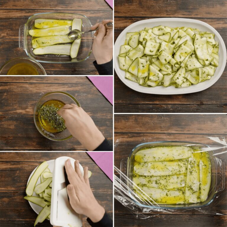 Zucchine marinate