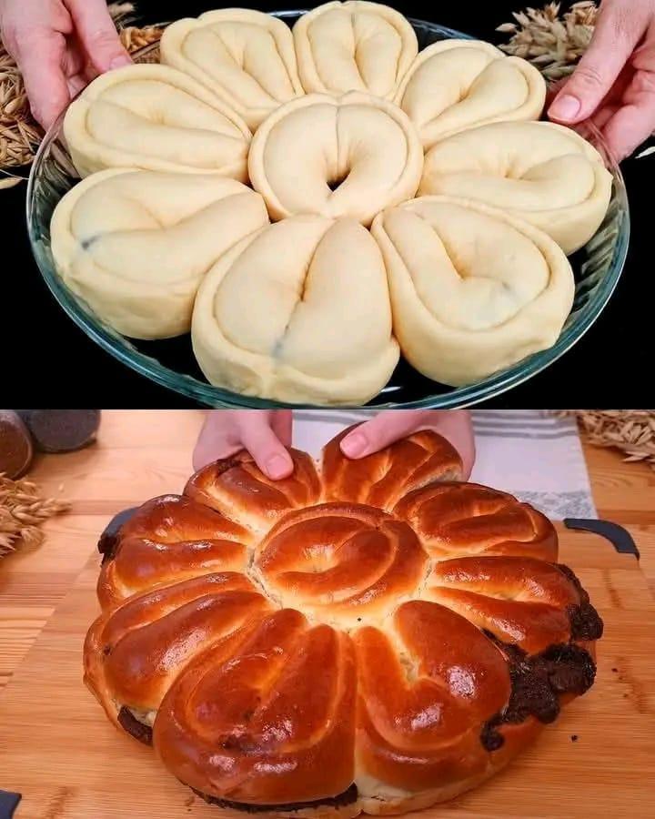 Panini dolci ripieni di cioccolato