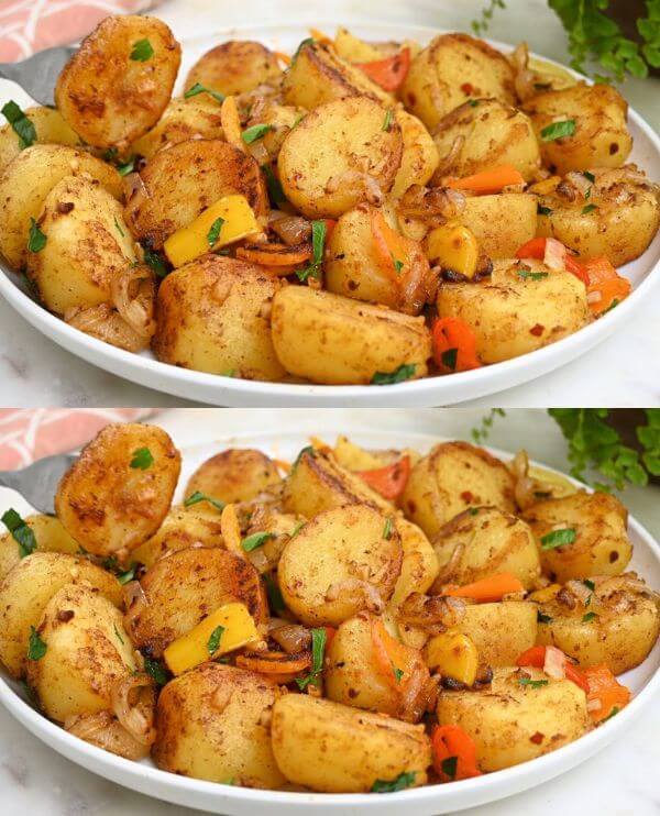 Preparare una ricetta facile e deliziosa per le patate dorate!