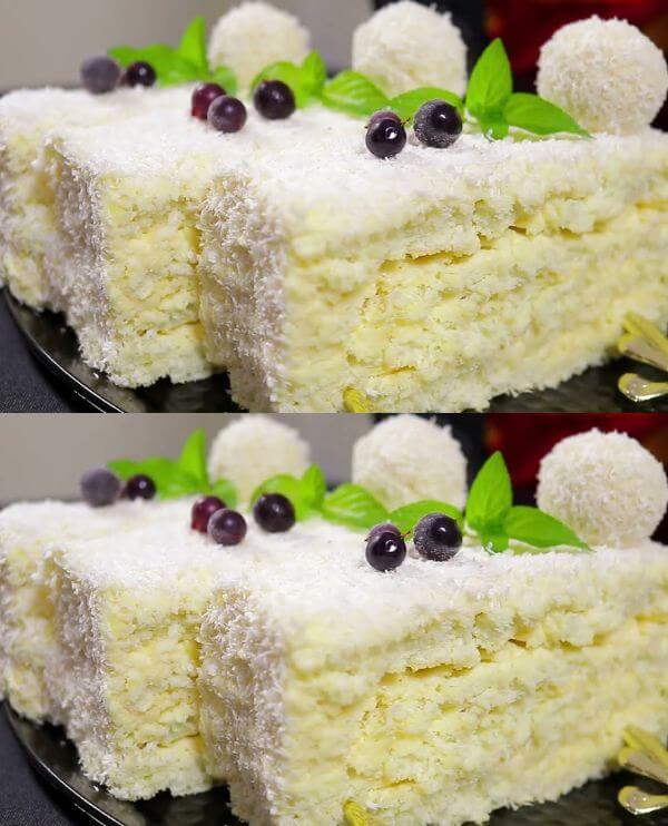 Il miglior dolce che abbia mai mangiato! La ricetta di Raffaello in 5 minuti!