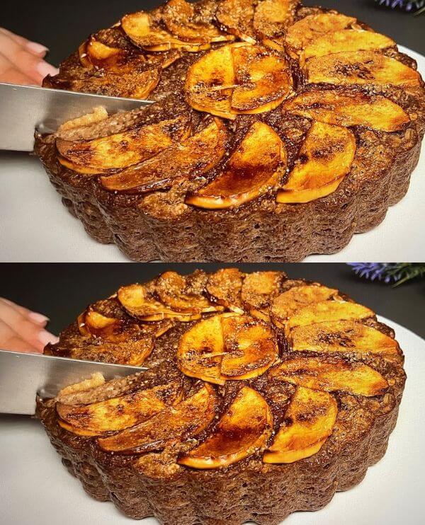 Farina d’avena e 2 mele! Una Torta Semplice e Deliziosa