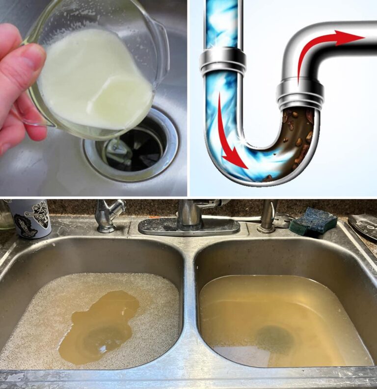 Trucco casalingo per pulire lo scarico e i tubi senza chiamare l’idraulico