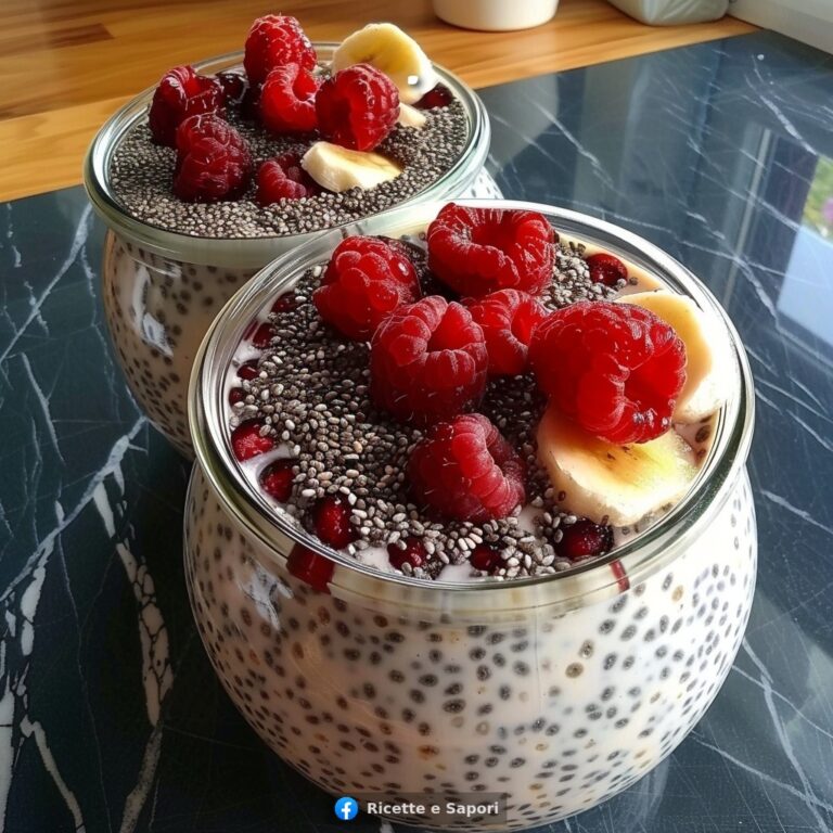 Ricetta vegana del budino di semi di chia