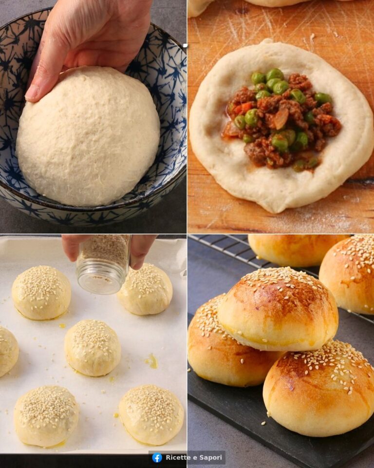 Ravazzate siciliane: la ricetta dei tipici panini morbidi ripieni di ragù