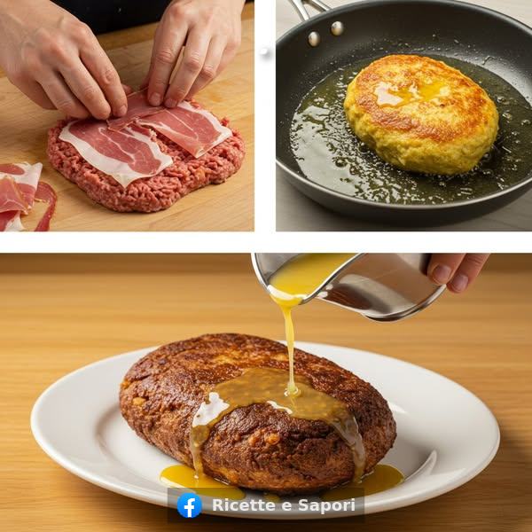 Polpettone in Padella