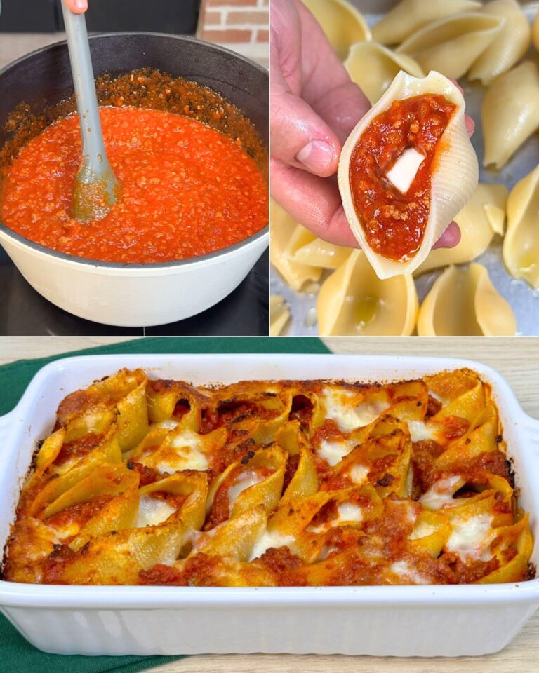 Conchiglioni Ripieni: la ricetta del primo piatto della domenica gustoso e filante