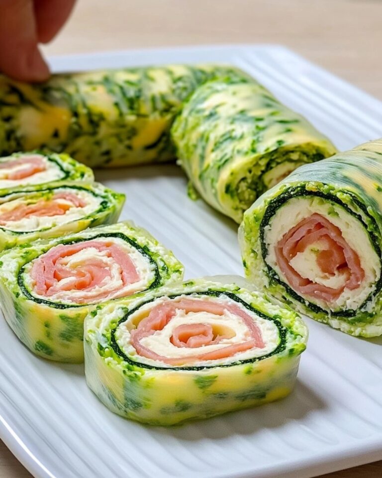Rotolo di Zucchine con Prosciutto e Crema di Formaggio: Freschezza e Leggerezza!