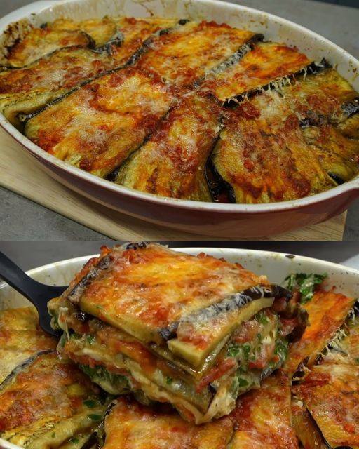 Ricetta facile delle lasagne alle melanzane: un piatto vegetariano delizioso