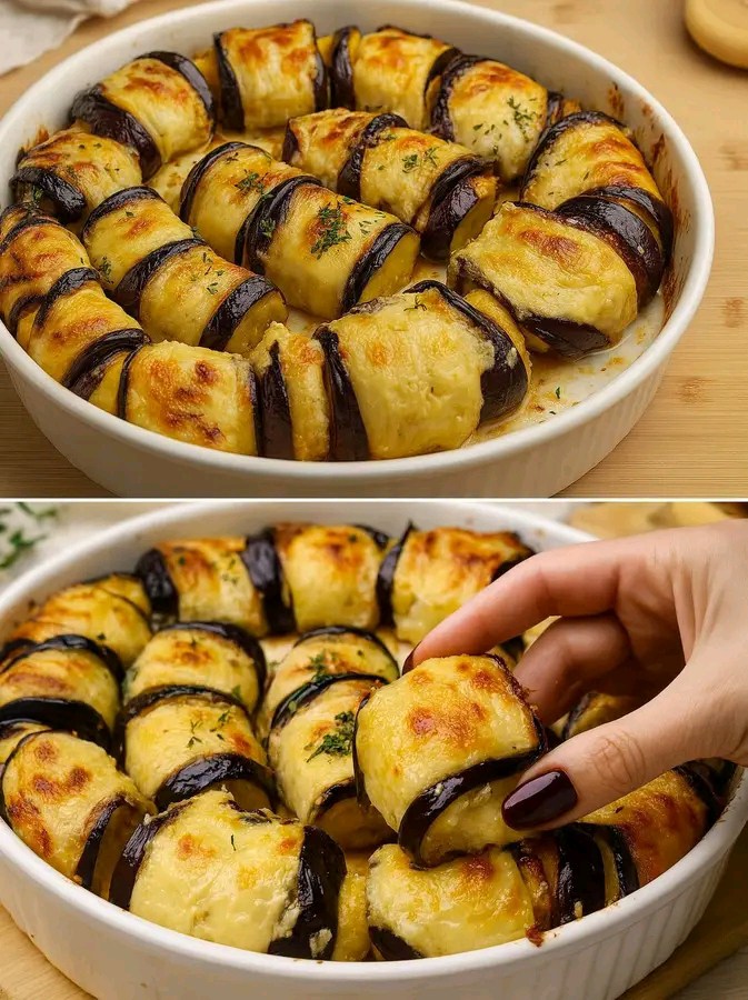 Rotolini di melanzane al forno1