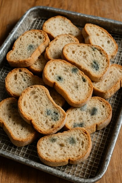 Ho tirato fuori del pane raffermo dalla dispensa. Mia suocera dice che è uno spreco non usarlo, ma a me sembra una cosa orribile. Cosa dovrei fare?