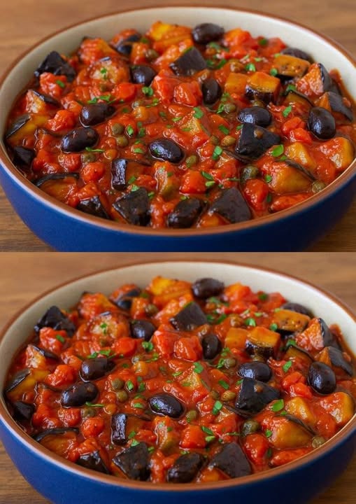 Melanzane alla puttanesca: il contorno ricco che profuma di Mediterraneo