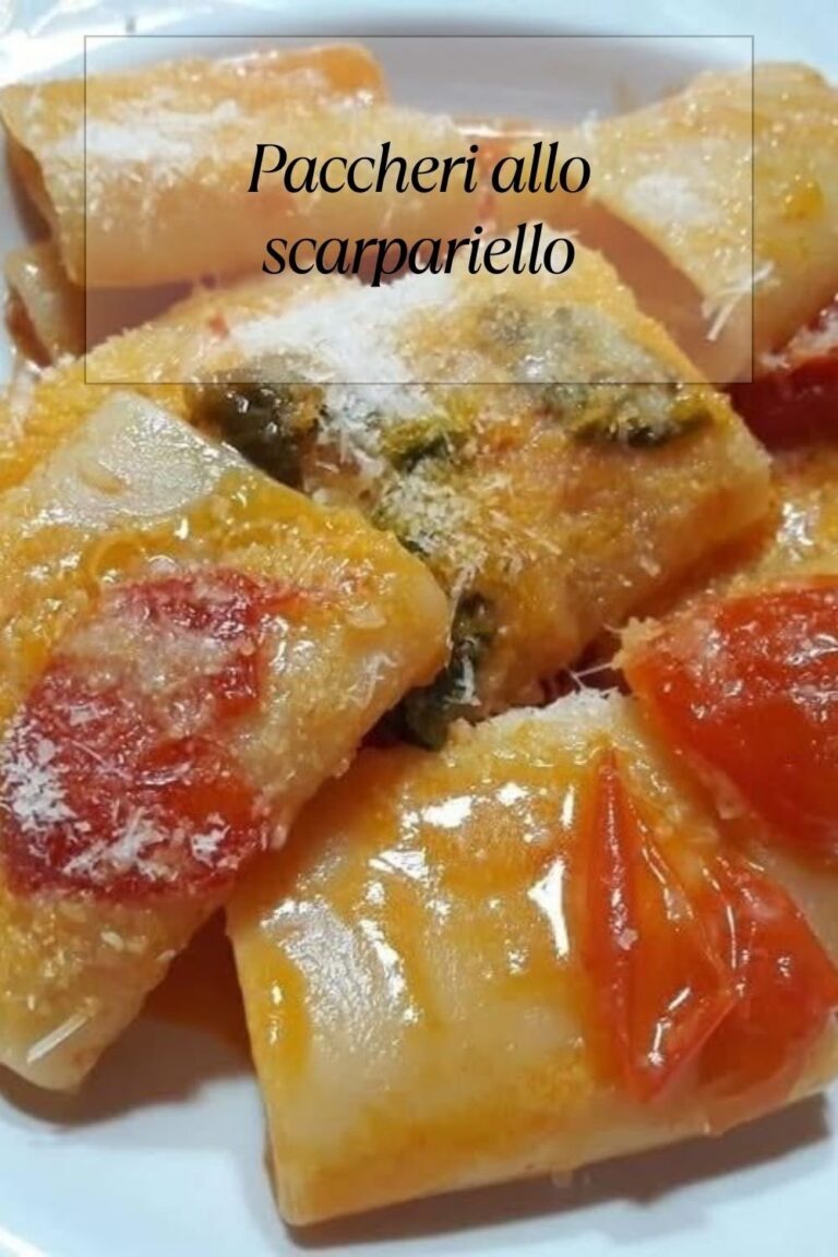 Paccheri allo scarpariello