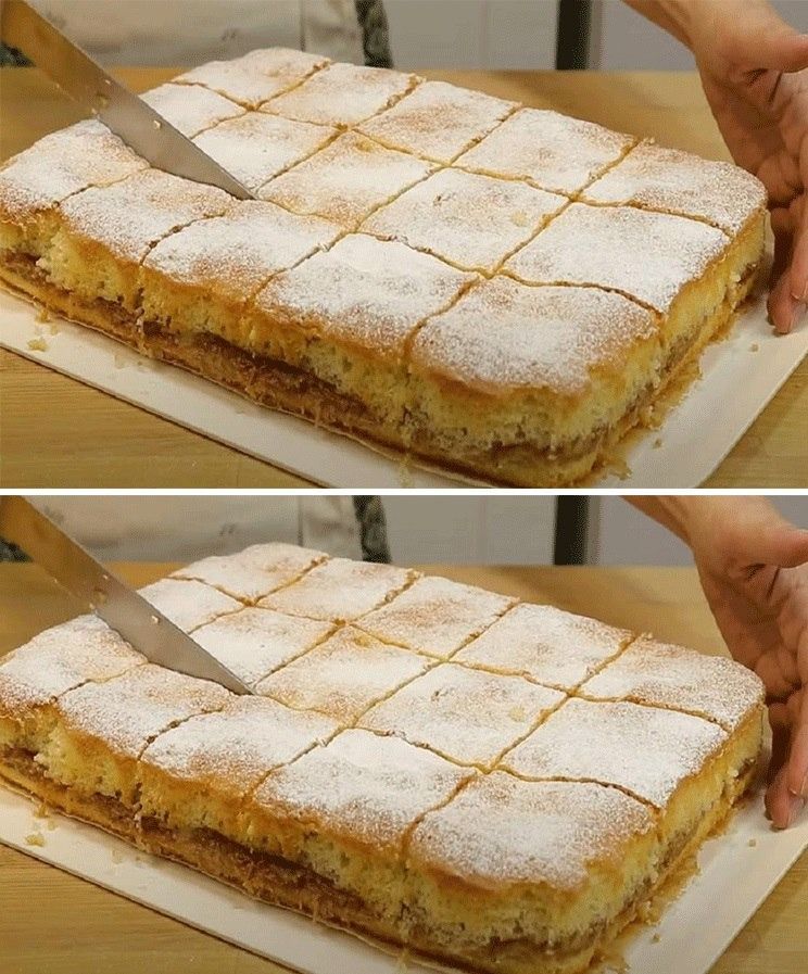 1 kg di mele grattugiate mescolate con 120 g di zucchero, torta di mele dalla teglia