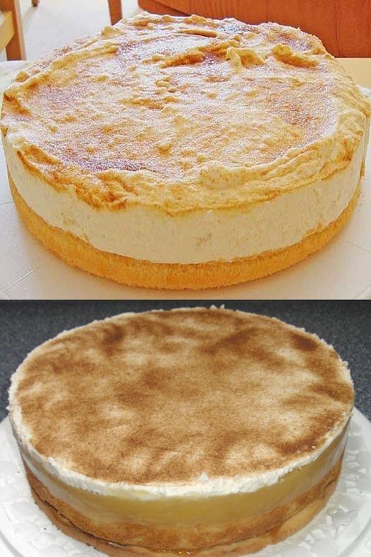 Torta di mele e mascarpone con 500 g di quark magro cotto in 20 minuti