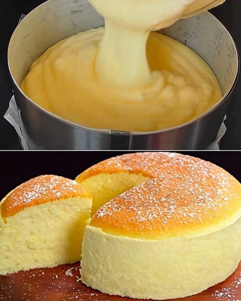 Cheesecake giapponese soufflé
