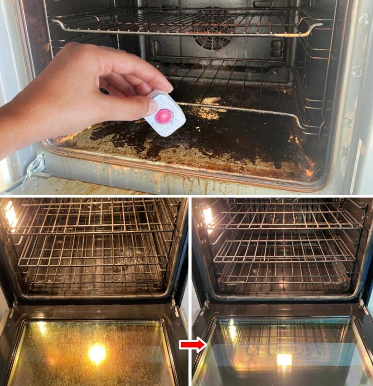 Come pulire e sgrassare a fondo il forno con una pastiglia per lavastoviglie
