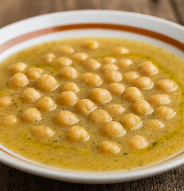 La zuppa di ceci più buona del mondo: la ricetta che mantiene il sapore e le proprietà