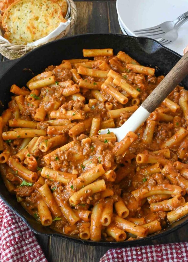 Beefaroni fatti in casa