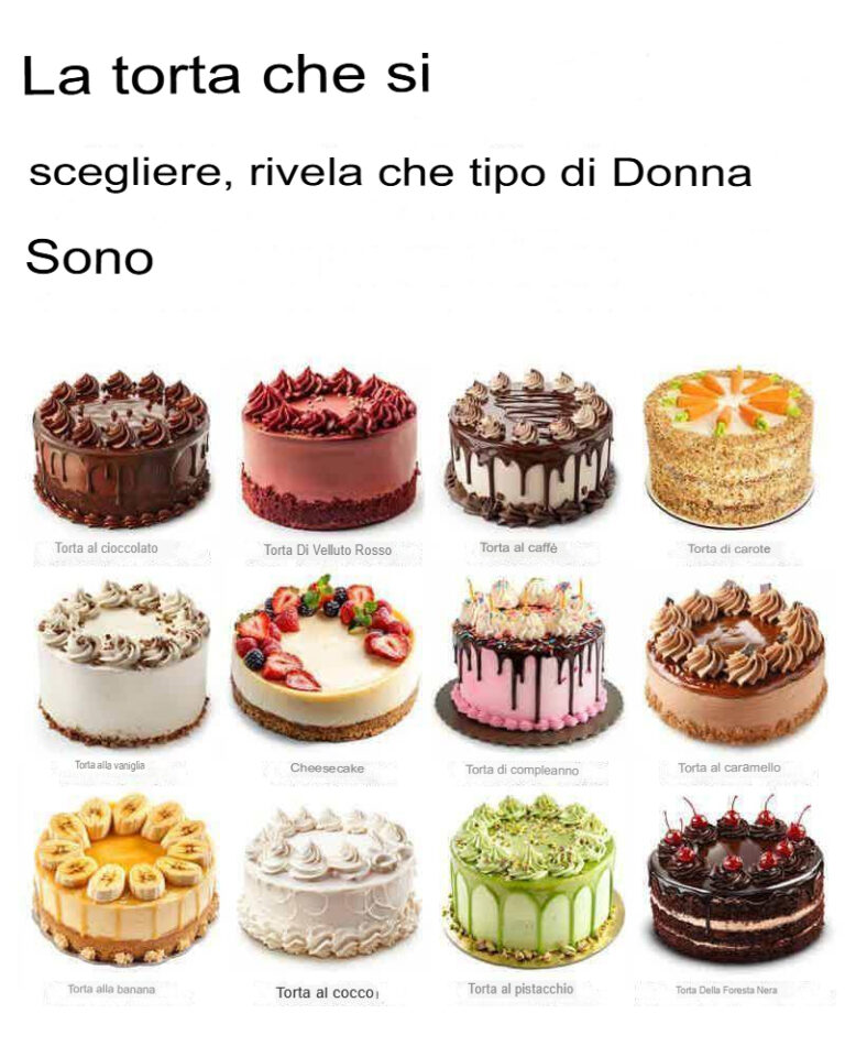 La torta che scegli rivela che tipo di donna sei