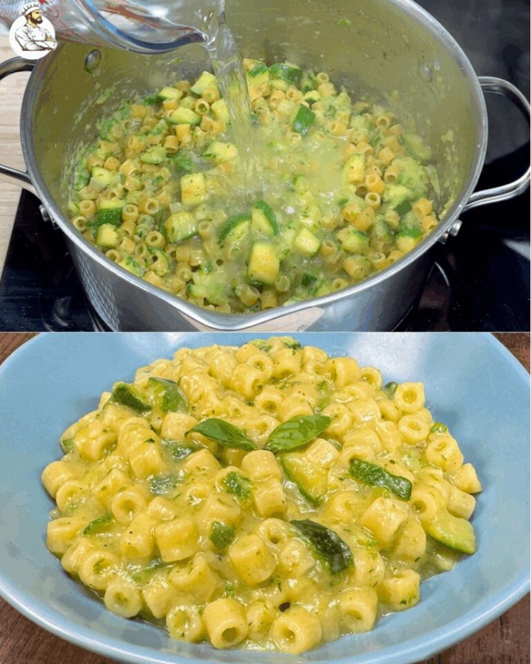 Pasta con le zucchine: la ricetta vegetariana per un secondo piatto leggero e gustoso