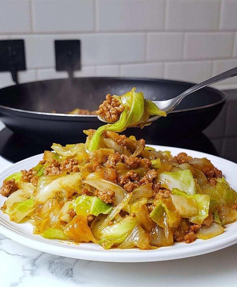 Ricetta veloce per cavolo cappuccio con carne macinata